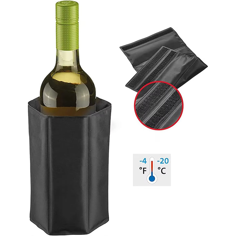 Wine Chiller Sleeve - Cooler de Garrafa de Vinho Gelado