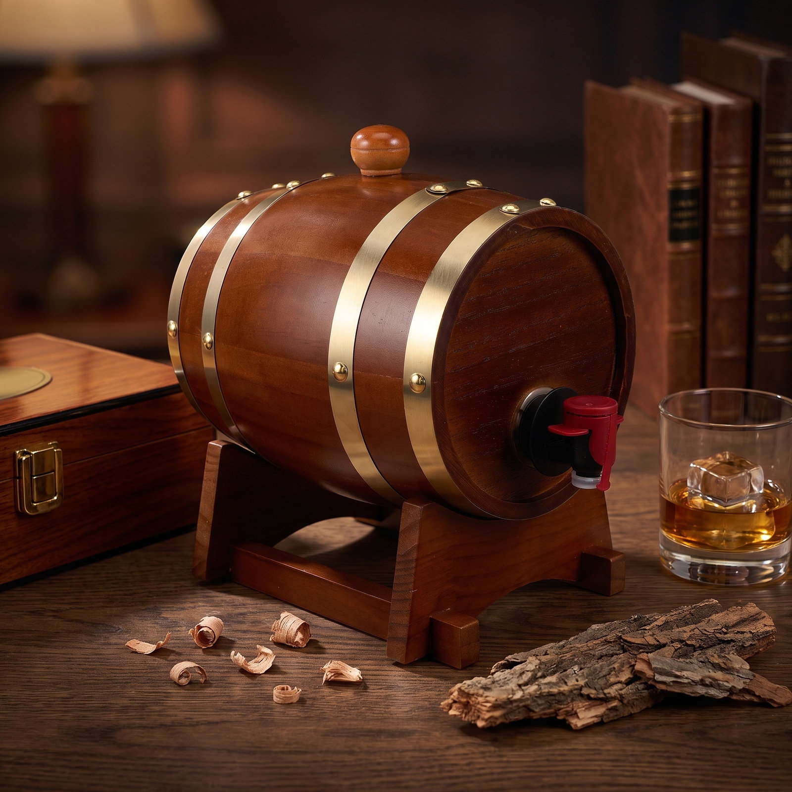 1 conjunto de barril de carval - Wine Beer Whiskey avaliação e preço
