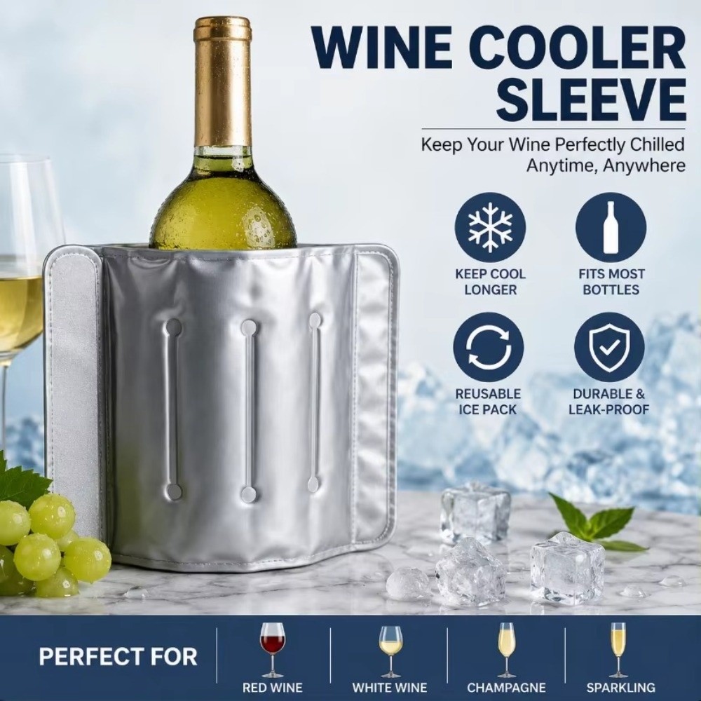 Bolsa Térmica para Vinho Rápid - Wine Chiller Sleeve avaliação e preço